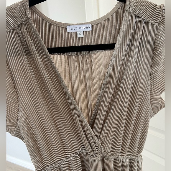 Baltic Born Gold Maxi Dress - Picture 3 of 3